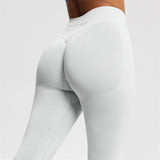 2026 women’s bum shaping leggings by HSF Marketplace, seamless ribbed scrunch butt yoga pants in black
