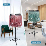 Hair Braiding Rack 2 Sided Hair Racks for Braiders Standing Height Adjustable Braid Rack Hair Extension Holder for Salon Home