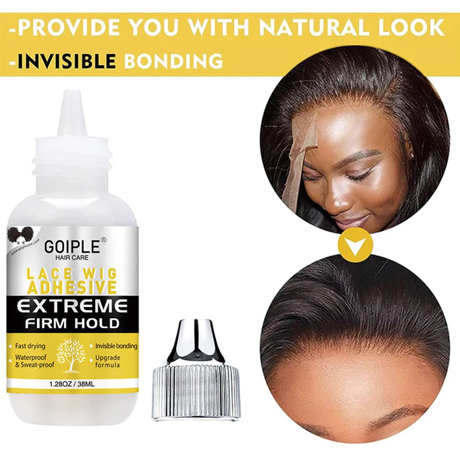 GOIPLE Lace Wig Adhesive, Remover and Hairline Install Tools for Wigs and Closures