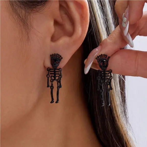 Realistic simulation fly stud earrings for women, small insect Halloween jewelry by HSF Marketplace
