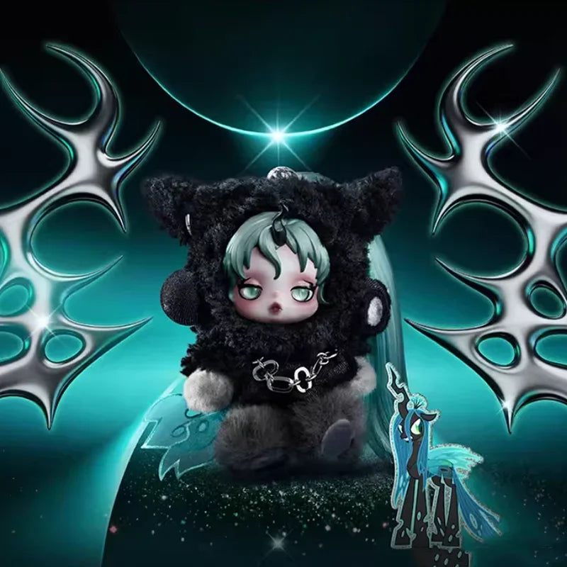 SKULLPANDA x My Little Pony plush doll pendant mystery box collectible by HSF Marketplace