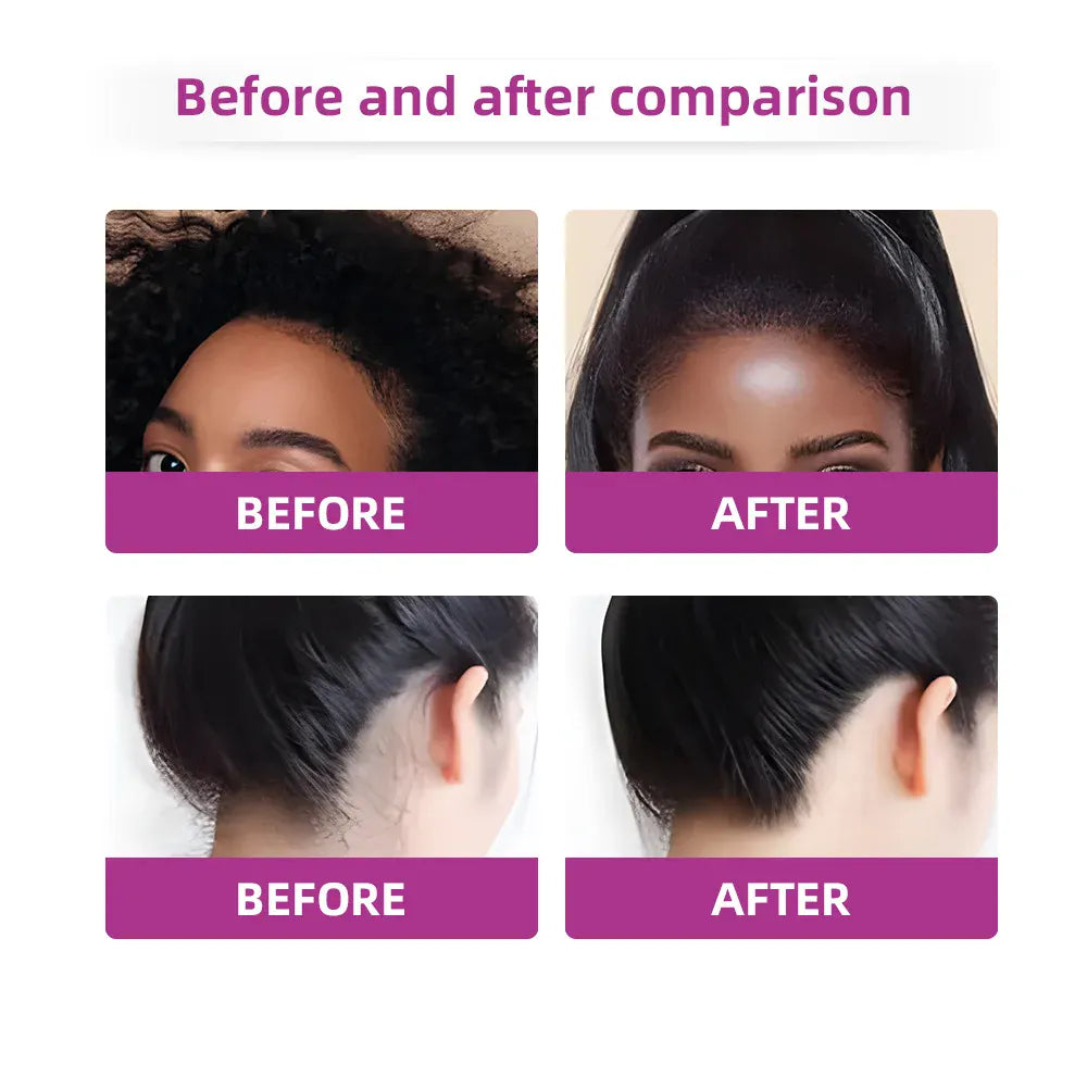 Hair Wax Stick for Flyaways Frizzy Hair, Non-Greasy Edge Control Hair Smoothing Stick, Tame Baby Hairs Broken Hair for Hairline Nape Temples, Natural Hold No White Residue, Portable Mess-Free Hair Styling Wax for Daily Travel