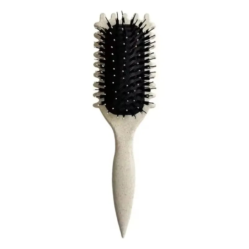 Big curved air cushion comb for all hair types, anti-hair loss hair styling tool by HSF Marketplace