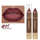 HSF Marketplace silky velvet matte lipstick and lipliner set in six colors, waterproof, long-lasting, and natural lip contour makeup.
