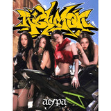 A-Aespa Whiplash aesthetic poster, HD canvas wall art featuring K-culture design by HSF Marketplace