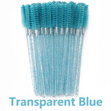 50-piece eyelash brush set for lash extensions and makeup by HSF Marketplace