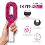 HSF Marketplace detangling spray hair brush with refillable water tank for hair styling