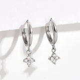 925 sterling silver leaf earrings for women, delicate trendy jewelry design for parties and everyday wear