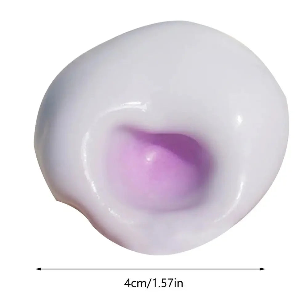 2026 new Soft Ice Skin Glutinous Rice Cake Squeeze Stress Ball, Cute Fidget Toy, Decompression Sensory Toy for Adults & Teens