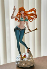 C2 Toys 22cm One Piece Nami figure, two years later Straw Hat Troupe PVC statue collectibleակարգ