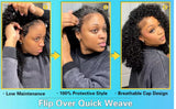 Kinky Curly 32-inch Remy human hair half wig with headband by HSF Marketplace
