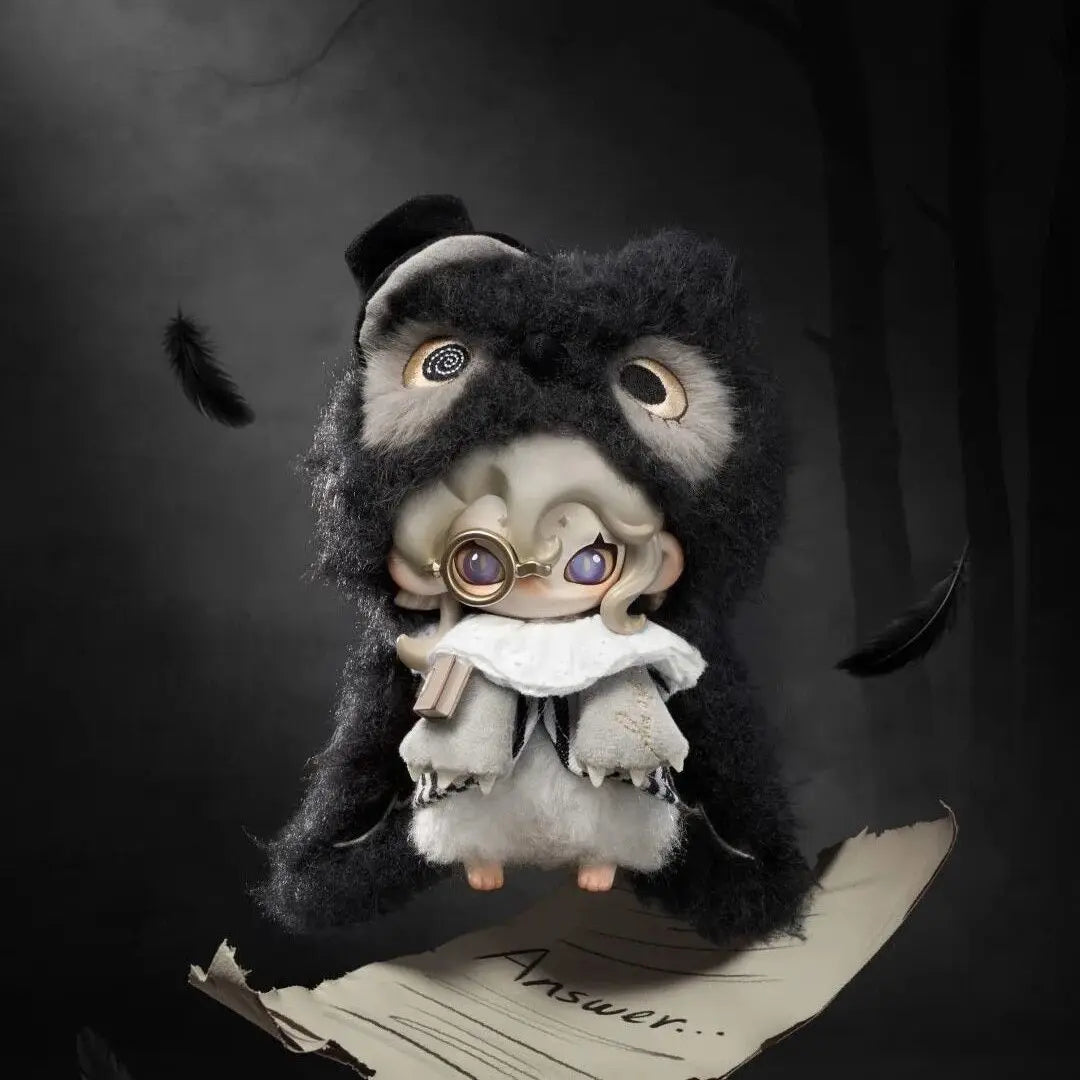 Toptoy Moonin Enchanted Night plush keychain blind box collectible desktop ornament figure