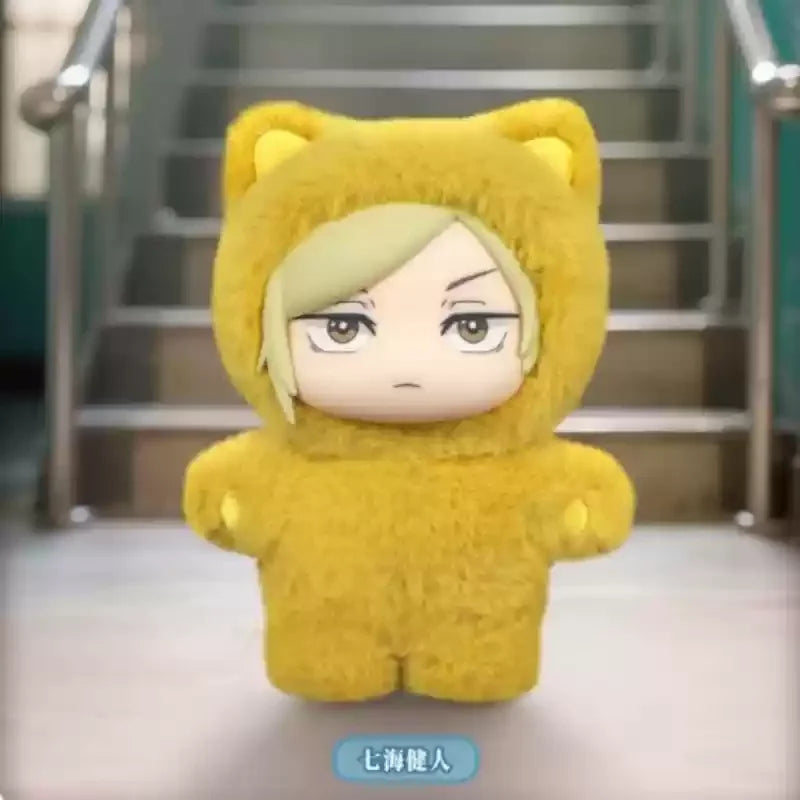Jujutsu Kaisen Season 2 Gojo Satoru Cat Park Party blind box plush doll pendant collectible figure