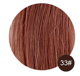 7-piece clip-in 100% human hair extensions, natural straight Remy hair wefts in 12–26 inch lengths