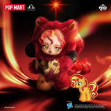 POP MART SKULLPANDA x My Little Pony plush doll pendant blind box collectible figurine ornament