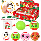 Christmas Limited Edition DIY Ugly Face Dog Squishy Squeeze Ball Slow Rebound Stress Relief Calming Sensory Toy for Adults ADHD