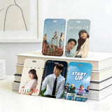 Korean drama ID card sleeve with lanyard by HSF Marketplace, clear holder for easy access