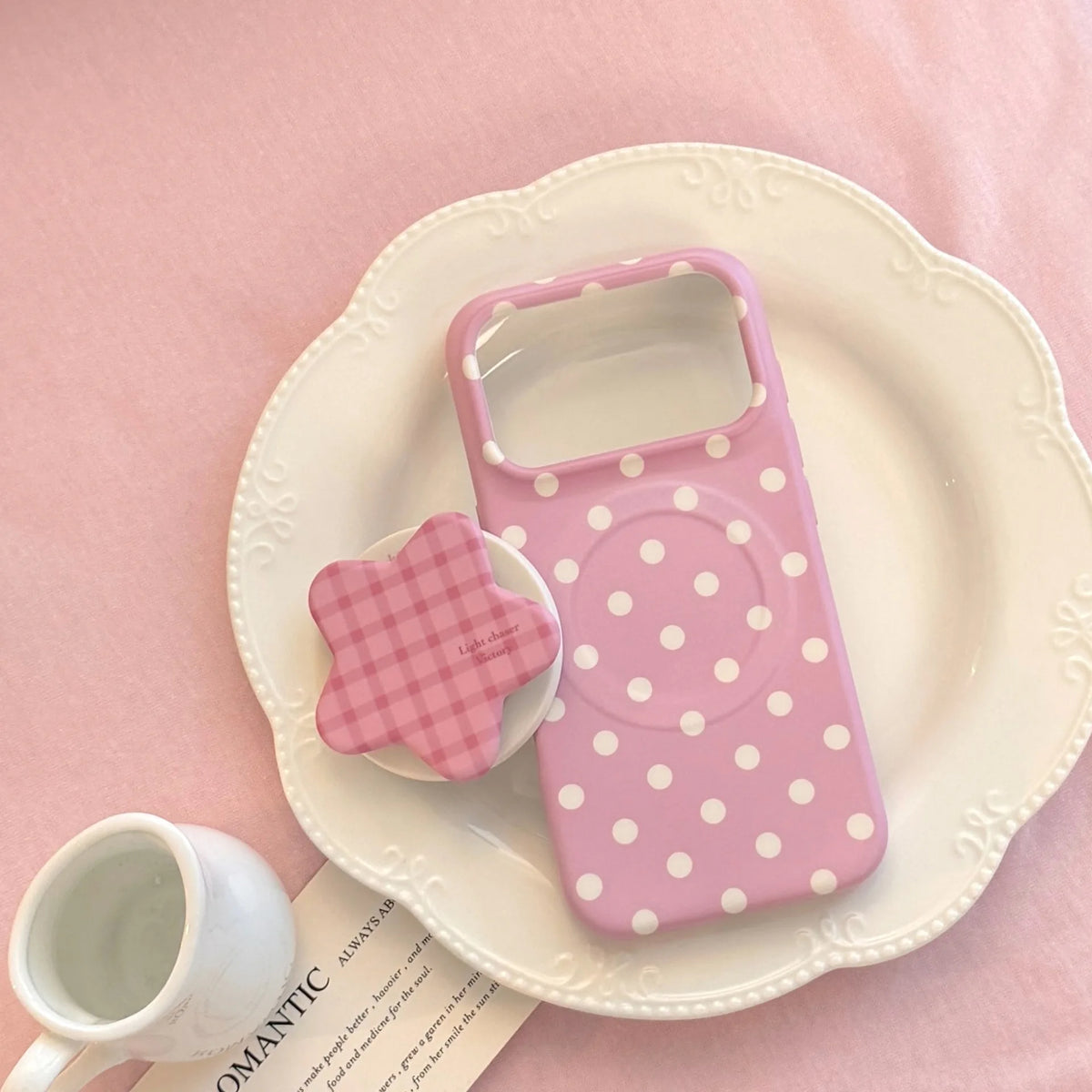Korean magnetic bracket phone case for iPhone Pro Max, HSF Marketplace, sleek protective design