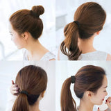50/100Pcs Mixed Color Hair Rubber Bands,Women High Elastic Hair Ties,Korean Ponytail Holders,No Damage Hair Headbands