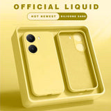 Poco X7 X8 Pro Max liquid silicone shockproof phone case in a sleek protective cover design