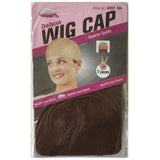 Brown stretchable wig caps, 10-piece set for easy weaving, HSF Marketplace human hair wig accessories