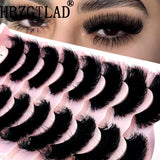 3D faux mink hair false eyelashes, 10 pairs of fluffy HSF Marketplace lashes