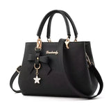Korean trendy autumn winter bow women's shoulder bag by HSF Marketplace, portable messenger style with large capacity