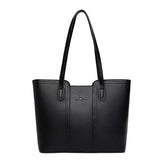 Genuine soft PU leather handbag for women with vintage design, shoulder tote style, large capacity, luxury designer purse, HSF Marketplace