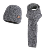 Winter knitted hat, scarf, and gloves set by HSF Marketplace for cold weather protection