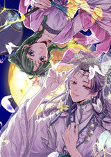 Maomao and Jinshi Japanese manga art canvas print poster from HSF Marketplace