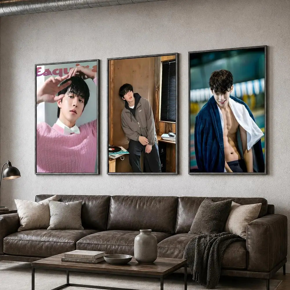 Nam Joo-Hyuk Korean drama star poster for home decor, featuring K-Culture merch design