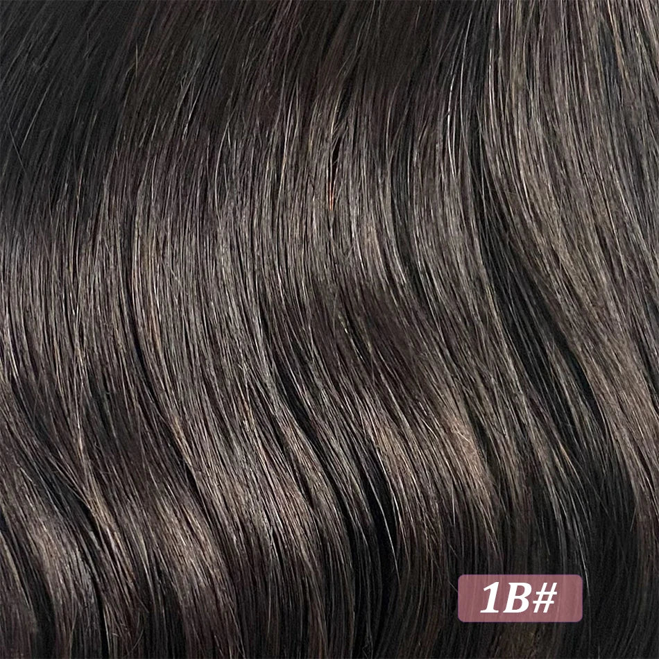 Straight Brazilian Remy human hair wrap-around clip-in ponytail extension, 200 grams, 18–28 inches