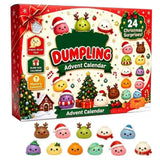 2026 Christmas 24-day advent calendar with dumpling squishy fidget sensory toy surprise gifts by HSF Marketplace