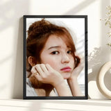 Yoon Eun Hye retro visual poster for home decor, K-culture merch by HSF Marketplace
