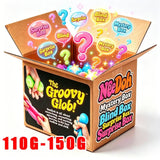 Colorful 2026 NeeDoh Schylling squishy sensory toy from HSF Marketplace, slow-rising stress relief fingertip toy in blind box packaging.