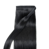 HSF Marketplace #60 blonde human hair clip-in ponytail, natural high ponytail, 12–22 inch length