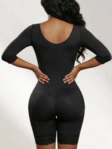 Women’s high compression Colombian waist trainer with built-in bra, belly and booty shaping shapewear