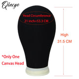 Wig Stand Tripod & Canvas Block Wig Head Adjustable Hairdresser Training Head Stand Set For Wig Display Styling Salon Home Used