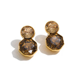 Stainless steel K9 crystal stud earrings for women, HSF Marketplace jewelry in a versatile elegant design