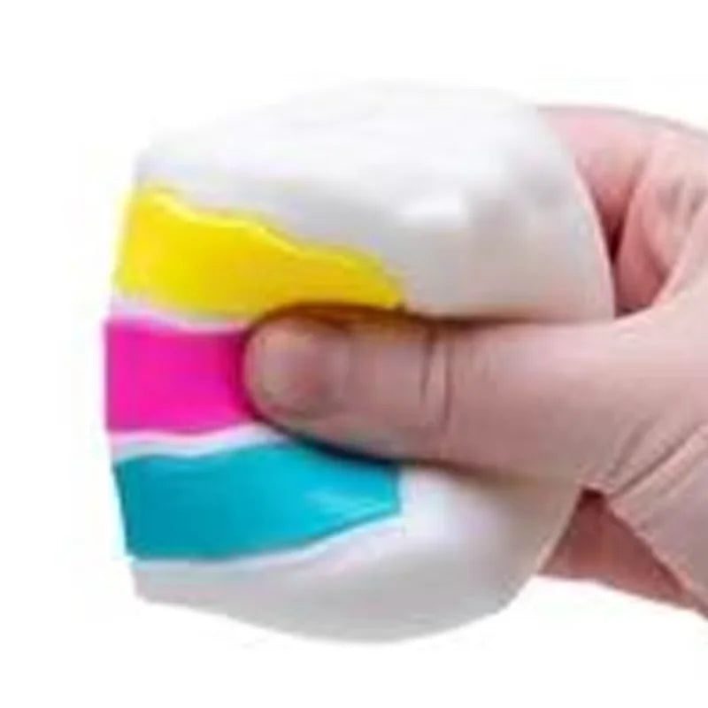 2026 Cheesy Pizza Squeeze Toy, Squeezza Stress Relief Fidget Toy, Soft Textured Anxiety Relief Toy for Adults