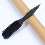 Slick Back Hair Brush for Sleek Ponytail Bun & Smoothing Baby Hairs, Flyaways, Edge Control - Backcombing & Teasing