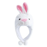Women's HSF Marketplace plush 3D animal style winter hat, funny decorative couple cap with mischievous design