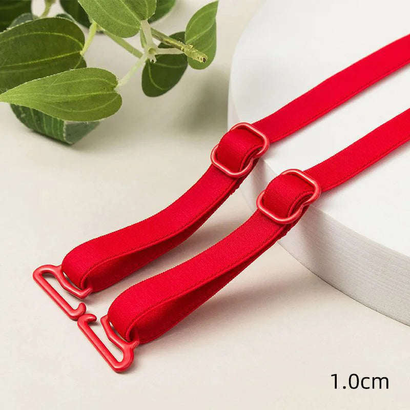 Slip resistant elastic bra straps for comfortable lingerie support by HSF Marketplace