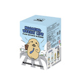 Nudaeng Weekly Life plush puppy keychain blind box anime pendant collectible figure in mystery box packaging