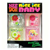 New Needoh 4 Pack Mini Cube Squishy Squeeze Toys Slow Rebound Sensory Fidget Stress Relief Halloween Decor Adult Desktop Toys