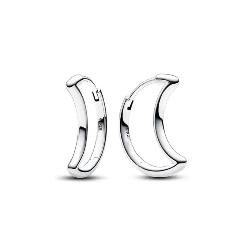 925 sterling silver butterfly square heart-shaped earrings for women, elegant jewelry gift design