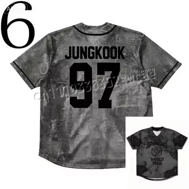 Arirang Kpop World Tour jersey T-shirt by HSF Marketplace for summer sports outfits
