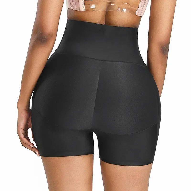 High waist padded seamless butt lifter shapewear shorts by HSF Marketplace with built-in hip and buttock enhancers
