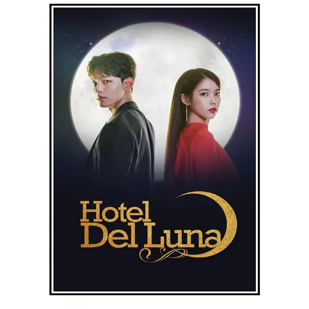 Hotel Del Luna canvas poster, K-Culture wall art for living room decor by HSF Marketplace