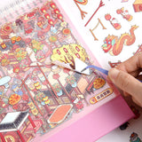 Chinese style miniature scene stickers for 3D fairy gardens by HSF Marketplace